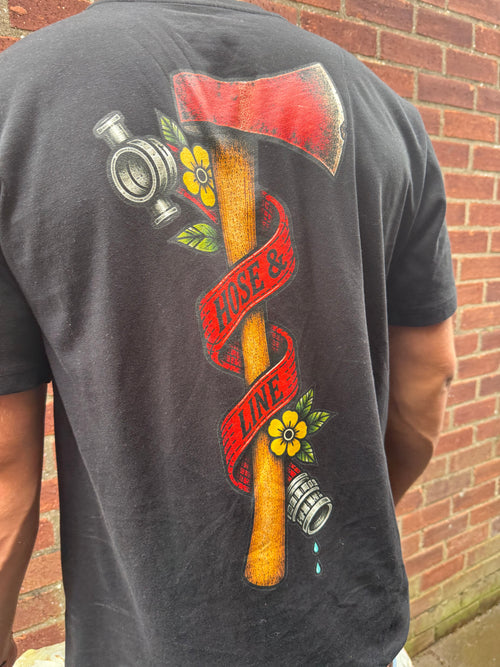 'Hose & Line AXE' Tee [Christmas Delivery]