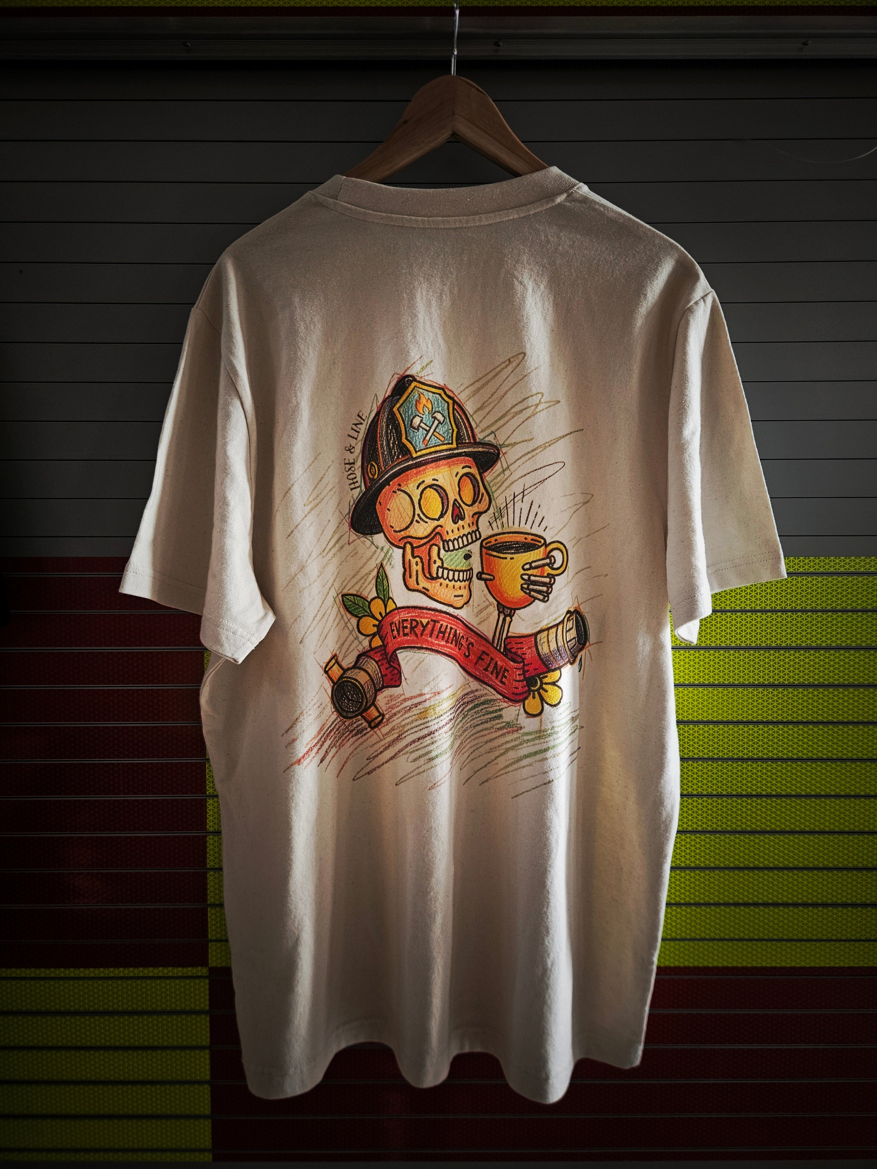 'EVERYTHING'S FINE' Mental Heath Charity Tee - August Shipping