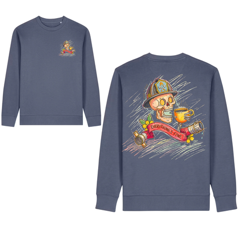 'EVERYTHING'S FINE' Mental Heath Charity Jumper- August Shipping