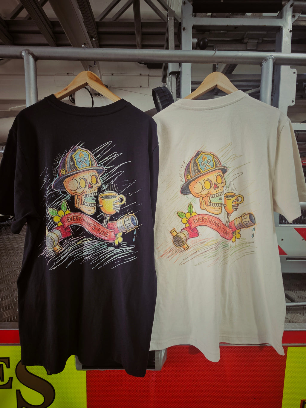 'EVERYTHING'S FINE' Mental Heath Charity Tee - August Shipping