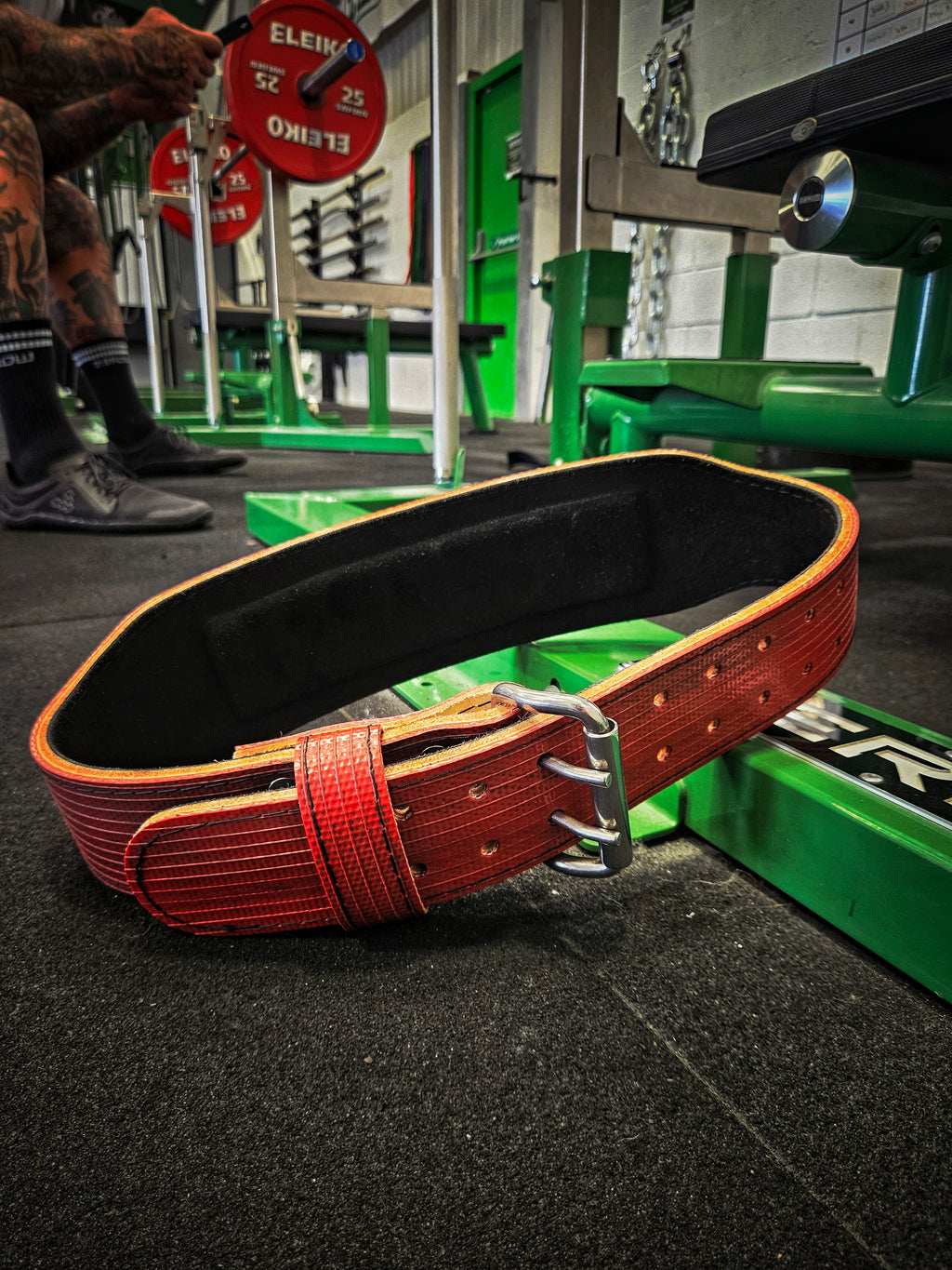 THE HOSE AND LINE WEIGHTLIFTING BELT