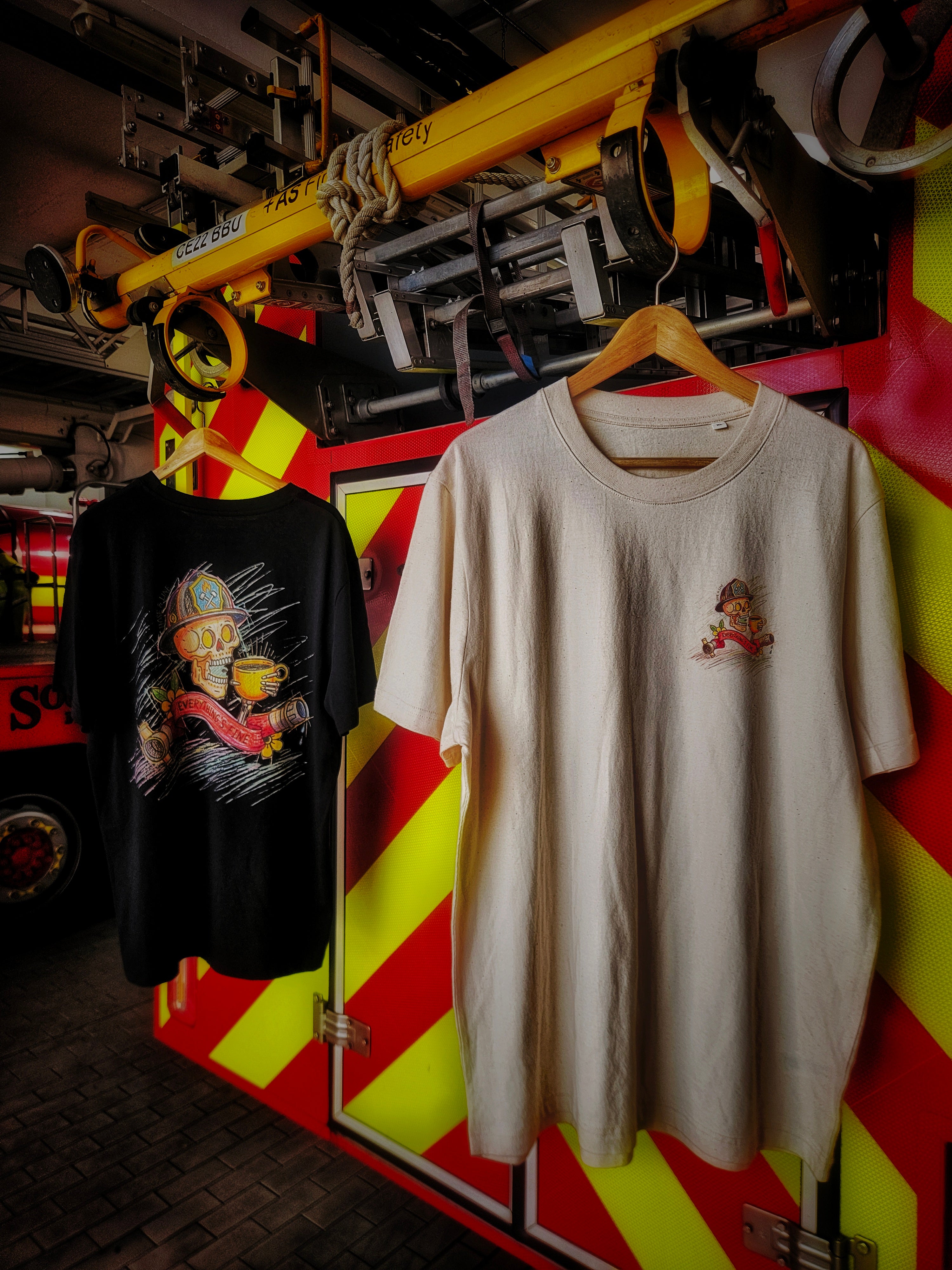 'EVERYTHING'S FINE' Mental Heath Charity Tee - August Shipping