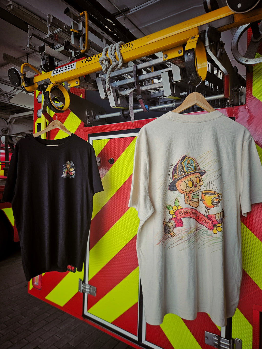 'EVERYTHING'S FINE' Mental Heath Charity Tee - August Shipping